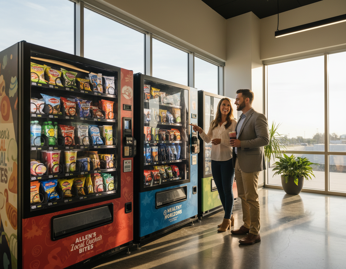 break room vending services Allen TX