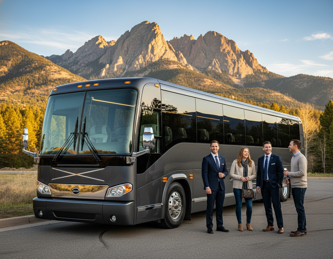 Arvada party bus and bus charter